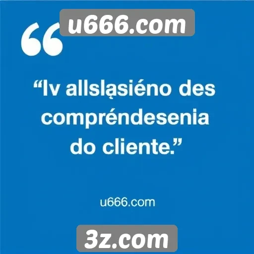 Avaliação dos serviços de atendimento ao cliente do u666.com