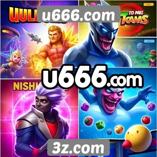 Novos jogos disponíveis no u666.com atraem usuários